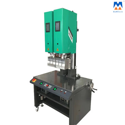 Soudeuse ultrasonique en plastique de machine de soudure de produit de pièces de double vibrateur de puissance élevée