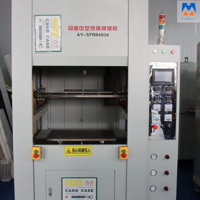 machine de soudure en plastique de plat chaud de contrôle de moteur servo de 380V 50HZ