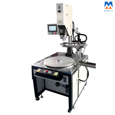 Machine de soudure rotatoire ultrasonique de 6 stations pour la soudure de matières plastiques