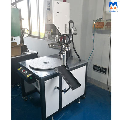 Machine de soudure rotatoire ultrasonique de 6 stations pour la soudure de matières plastiques