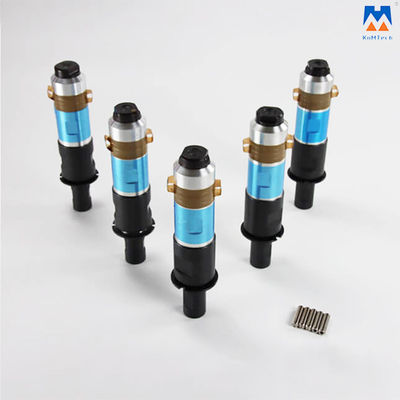 accessoires de machine d'ultrason de 20kHz KM-SS avec le transducteur et le klaxon de générateur pour la machine de soudure d'Oreille-boucle