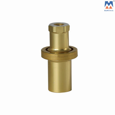 Propulseur ultrasonique 35kHz Ultarsonic de propulseur de 1:1.5 de transducteur en aluminium jaune du gain