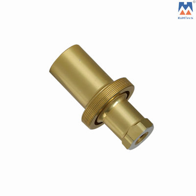 Propulseur ultrasonique 35kHz Ultarsonic de propulseur de 1:1.5 de transducteur en aluminium jaune du gain