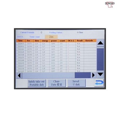 Machine en plastique 15kHz 3000W de soudure ultrasonore pneumatique avec l'écran tactile de couleur de 7 pouces